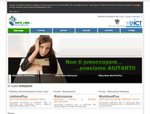 Tablet Screenshot of info-line.it
